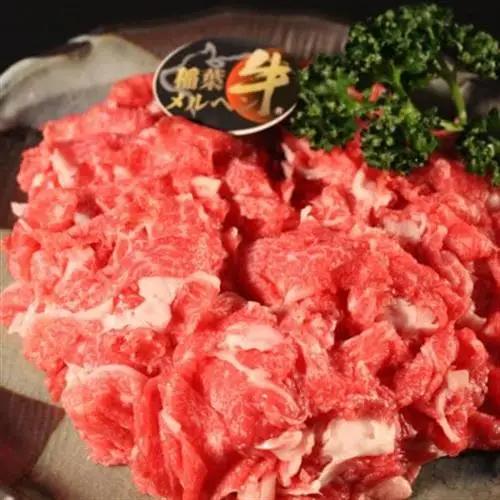 稲葉メルヘン牛(A5)　牛切り落とし400g【配送不可地域：離島・北海道・沖縄県・東北・中国・四国・九州】【1291433】