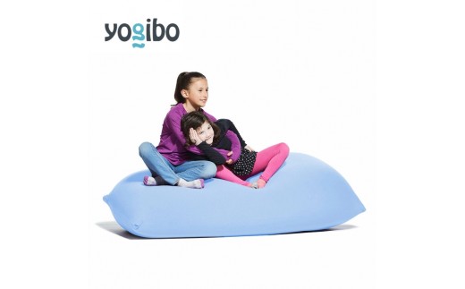 ビーズクッション ヨギボー ライト ペールブルー Yogibo Lite 1人掛け スリム 軽量 コンパクト ローソファ 洗えるカバー 一人暮らし インテリア 快適 ギフト プレゼント おしゃれ 贈り物 結婚祝い 誕生日 おすすめ