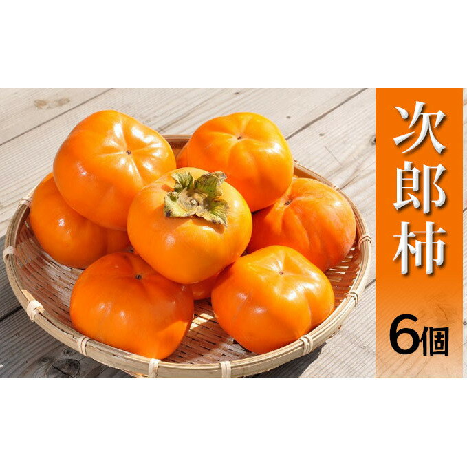 【ふるさと納税】【2025年11月中旬より順次発送】【秋の味覚】幻の柿 次郎柿！木成り完熟の逸品6個入り（1.5kg） 果物 フルーツ かき 冬の味覚 産地直送 静岡県産 浜松市産 ギフト 　お届け：2025年11月中旬～2026年1月中旬