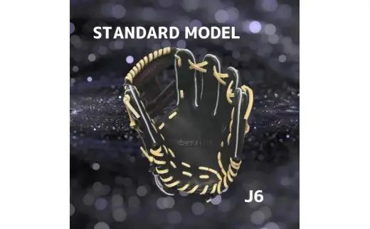 【右利き用】ZERO.REALIZE ジュニアグローブ（J6 内野手用） 定番モデル 野球用グローブ グラブ 野球用グラブ