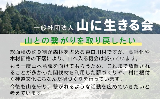 焚付用 薪 針葉樹中割 約16kg ( 約8kg×2箱 ) 薪ストーブ アウトドア キャンプ 焚火 暖炉 雑貨 日用品 東白川村 杉 桧 スギ ヒノキ