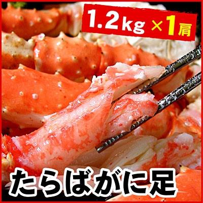 ふるさと納税 根室市 たらばがに1.2kg×1肩 F-56008