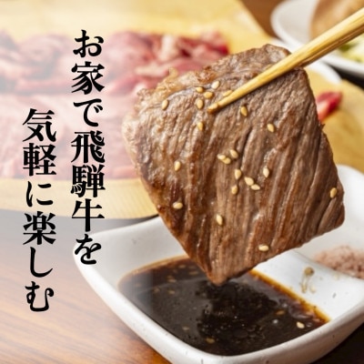 【毎月定期便】【訳あり】飛騨牛切り落し焼肉用1.2kg小分け(600g×2p)全3回【配送不可地域：離島】