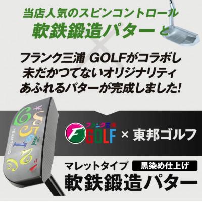 ふるさと納税 市川町 TEAMTOHO×F.miura　コラボスピンコントロール軟鉄削出しパター　095BF01N. |  | 01