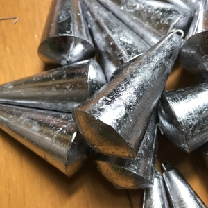 釣鐘オモリ 50号20個 兵庫県 洲本市 淡路島