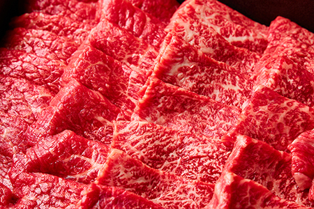 近江牛 赤身 焼肉 500g 折箱入り 【FO40W】【 近江牛 】 牛肉焼肉 A5 ギフト