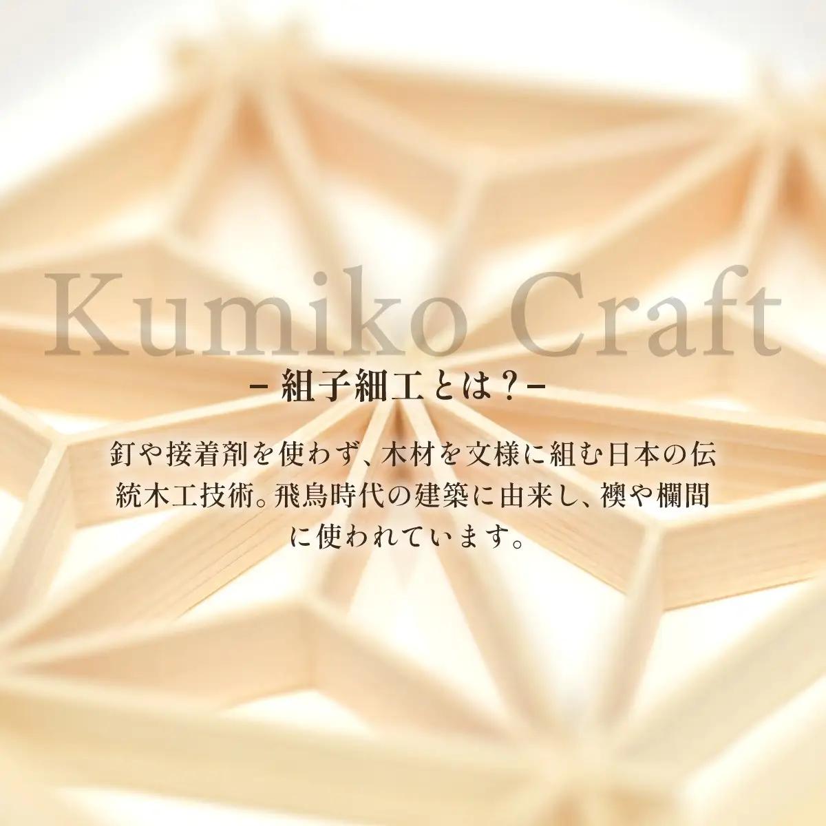 川西組子　ガラスフレーム入り・麻の葉　正方形（白） ／ 川西組子 組子 組子細工 ガラスフレーム 麻の葉 正方形 インテリア 雑貨 和モダン ひのき 木材 ガラス 日本 贈り物 お手入れ簡単 No.5