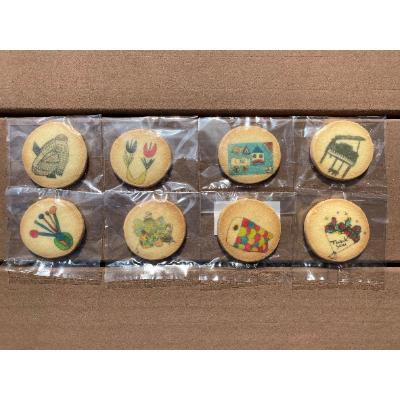 ふるさと納税 藤沢市 手織布ポシェット・オリジナルクッキー　セット |  | 01