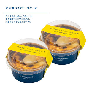 チーズケーキ 5個 セット 手作り ケーキ 熟成塩 バスクチーズケーキ スイーツ デザート カップ ケーキ