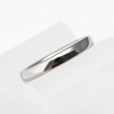 ふるさと納税 弥彦村 純チタン甲丸リング(幅2.5mm)8号 |  | 01