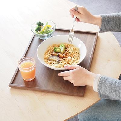 ふるさと納税 旭川市 旭川家具　cosine　トレー(大)　ウォルナット_00325 |  | 01