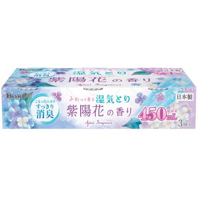 ふるさと納税 久喜市 ドライ&amp;ドライUP　紫陽花の香り　(除湿量 約450ml×3個入)×5セット