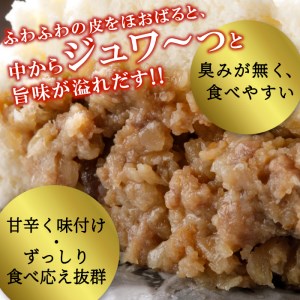 臭みがなく食べやすい♩信州ジビエ 根羽村産  鹿肉まん 6個入り 