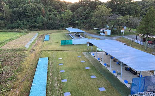 クレー射撃ラウンド券(2ラウンド クレー50枚)×5枚 F21E-422