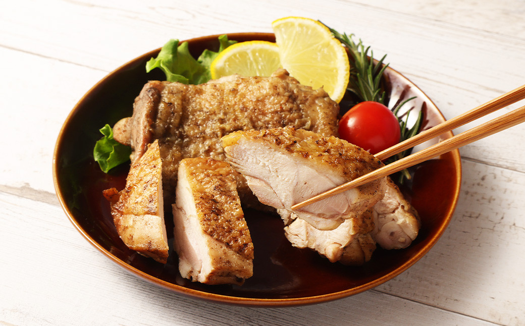【国産】塩胡椒チキンステーキ 約800g 約100g×8パック