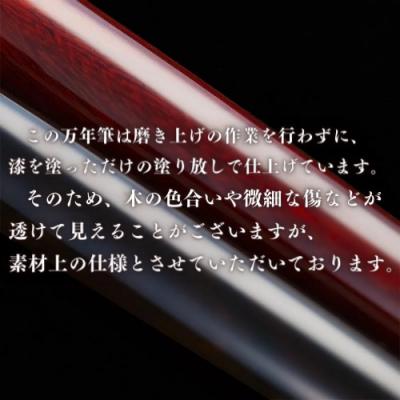 ふるさと納税 豊後高田市 銘木・「世界樹」万年筆(会津漆/白檀)細字 |  | 03