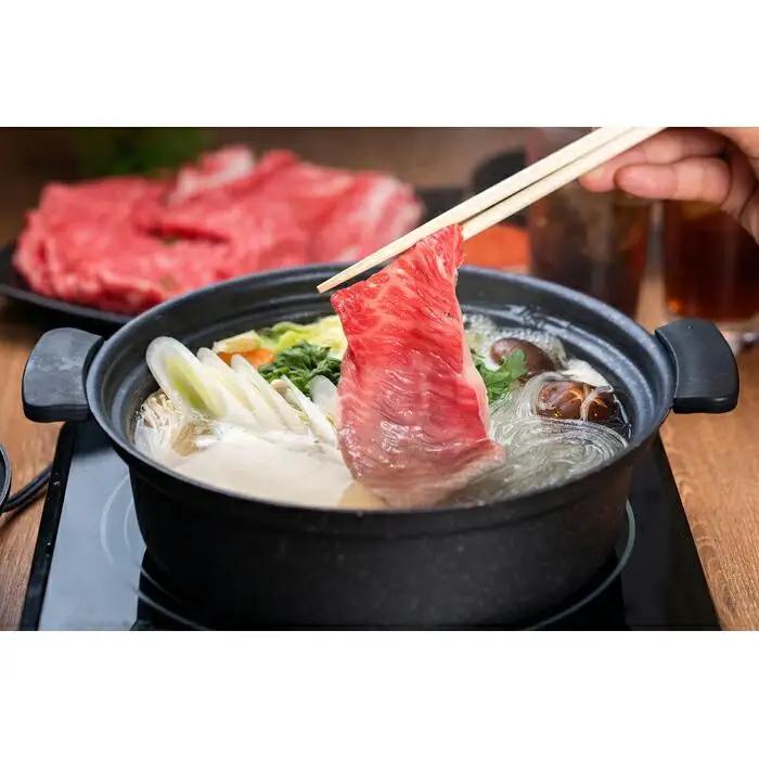 熊野牛 すき焼き・しゃぶしゃぶ リブローススライス 400g【MT52】