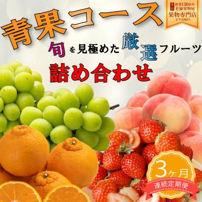 ふるさと納税 さぬき市 【毎月定期便】旬を見極めた厳選フルーツ詰合せ定期便「青果コース」全3回
