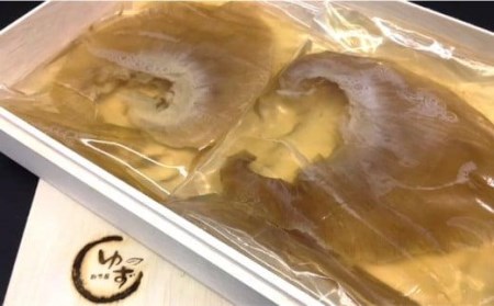 老舗料理屋がお届けする特大フカヒレ姿煮（干し貝柱煮 ）２枚入 / ふかひれフカヒレ ふかひれフカヒレ姿煮 特大ふかひれフカヒレ 老舗料理屋ふかひれフカヒレ