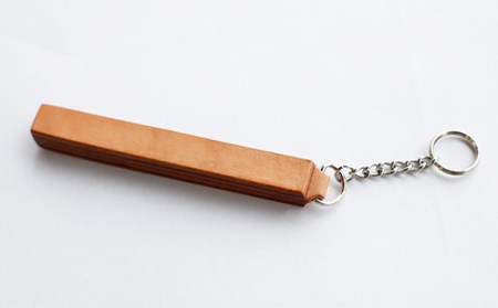 本革 ホテルキーホルダー 【ナチュラル】 ／ 4358 キーホルダー ルームキーホルダー レザー おしゃれ シンプル かっこいい プレゼント 贈り物 ギフト プチギフト 誕生日 男性 女性 メンズ レ