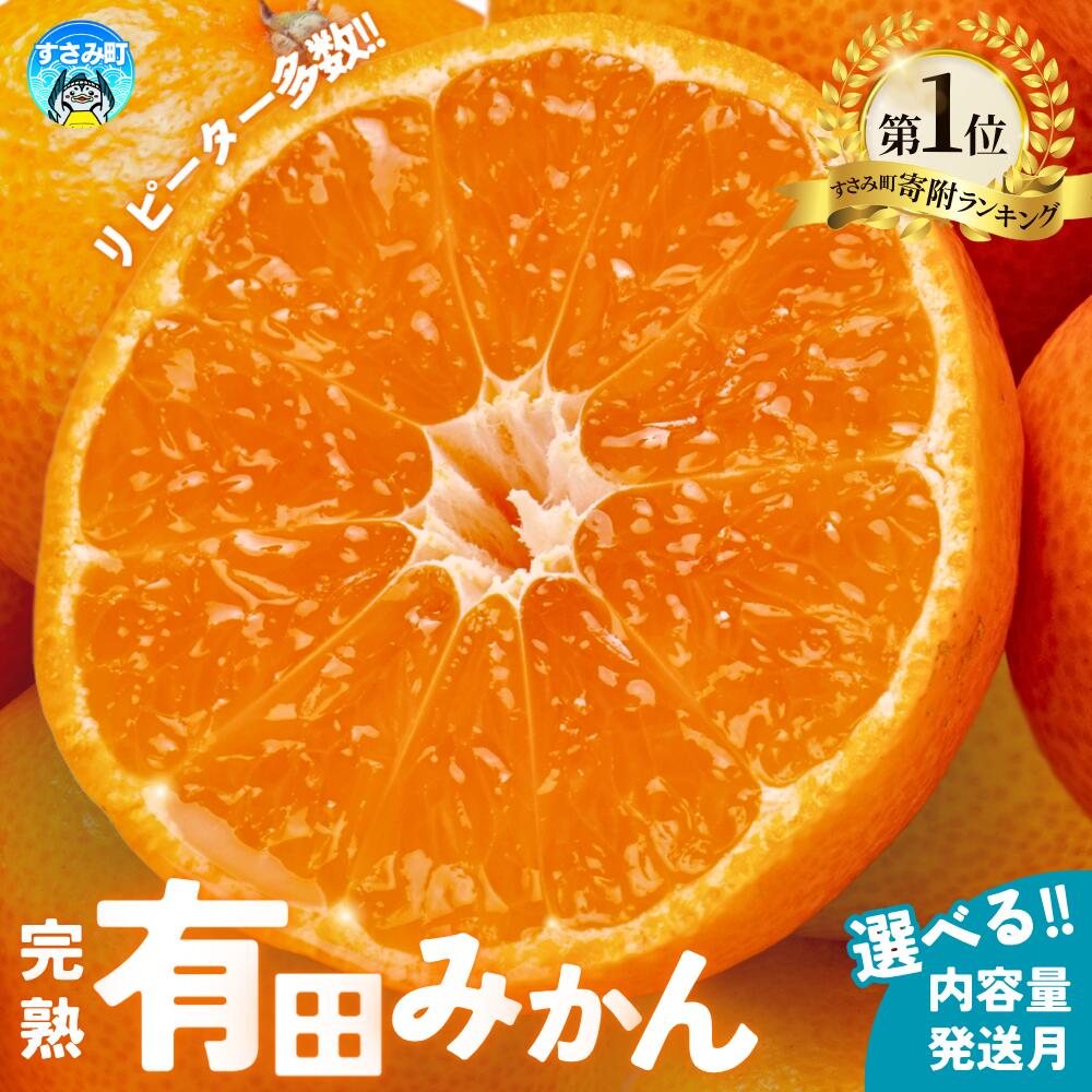 【ふるさと納税】 みかん 【発送開始】選べて甘さも高評価★4.3 有田みかん 光センサー選別 産直 5000円 より 2kg 4kg 5kg 6kg 8kg 10kg サイズ混合 家庭用 みかん 有田みかん 果物 くだもの フルーツ 温州みかん 和歌山 柑橘 オレンジ