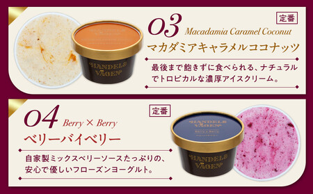 ハンデルスベーゲン 無添加 アイスクリーム 食べ比べ 定番6個セット 濃厚 北海道牛乳 高級カップ スイーツ ギフト 詰め合わせ 人気 おすすめ 送料無料 バニラ ベリー ヨーグルト ピスタチオ あま