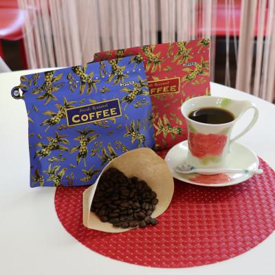 ふるさと納税 吉岡町 オリジナルブレンドコーヒー(豆)200g×2種詰め合わせ[ハーバー/ときめき] |  | 01
