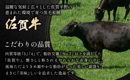 艶さし！【厳選部位】【A4～A5】佐賀牛サーロインしゃぶしゃぶすき焼き用　300ｇ