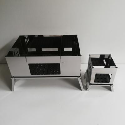 ふるさと納税 守口市 【焚き火台　コンロ】艶消し2トーンカラー囲(かこみ)S・Lセット ネームあり　ファイル付 |  | 01