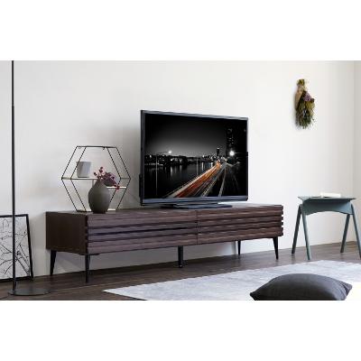 ふるさと納税 大川市 マカロン 180AVローボード オークブラウン テレビボード【モーブル】【大川家具】