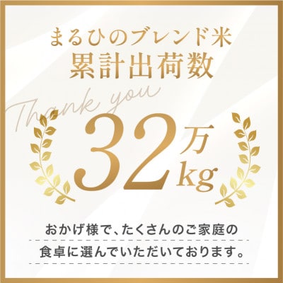 【ふるさと納税】令和7年産 10kg まるひブレンド米 【V003240K10】【1682307】