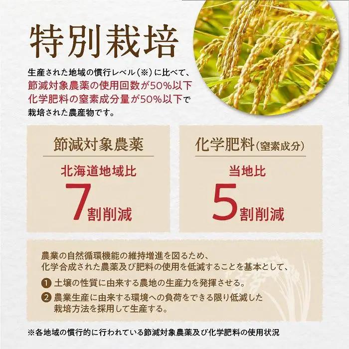 【令和7年産・玄米・真空パック・特別栽培】 あさひかわ産 ゆめぴりか玄米 2kg×3袋 | ゆめぴりか _03130