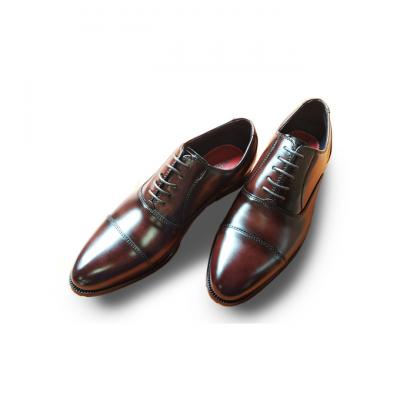 ふるさと納税 新潟市 0321牛革 防水・防滑ビジネスシューズ620BR サイズ25.5cm[54077081]