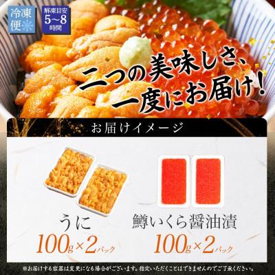 ふるさと納税 弟子屈町 【2025年5月上旬発送】ウニ 200g 鱒いくら醤油漬け 200g 北海道 弟子屈町 2940 |  | 03