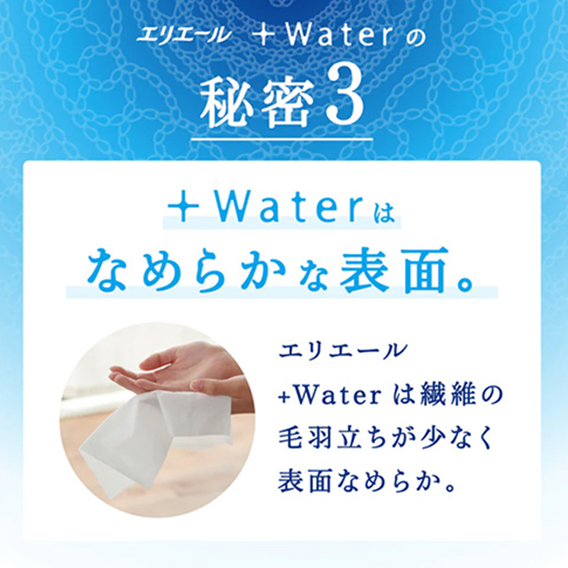 エリエール +Water　180W5箱×10セット 合計50箱　日用品 消耗品 生活用品 ティッシュ ティッシュペーパー ボックスティッシュ 保湿 静岡県 島田市