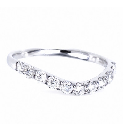 
                  プラチナウェーブダイヤモンドリング 0.50CT R3609DI-P2 #12【1755028】
                