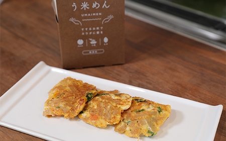 天栄村産コシヒカリ玄米 う米めん 9食セット 無添加 グルテンフリー F21T-074