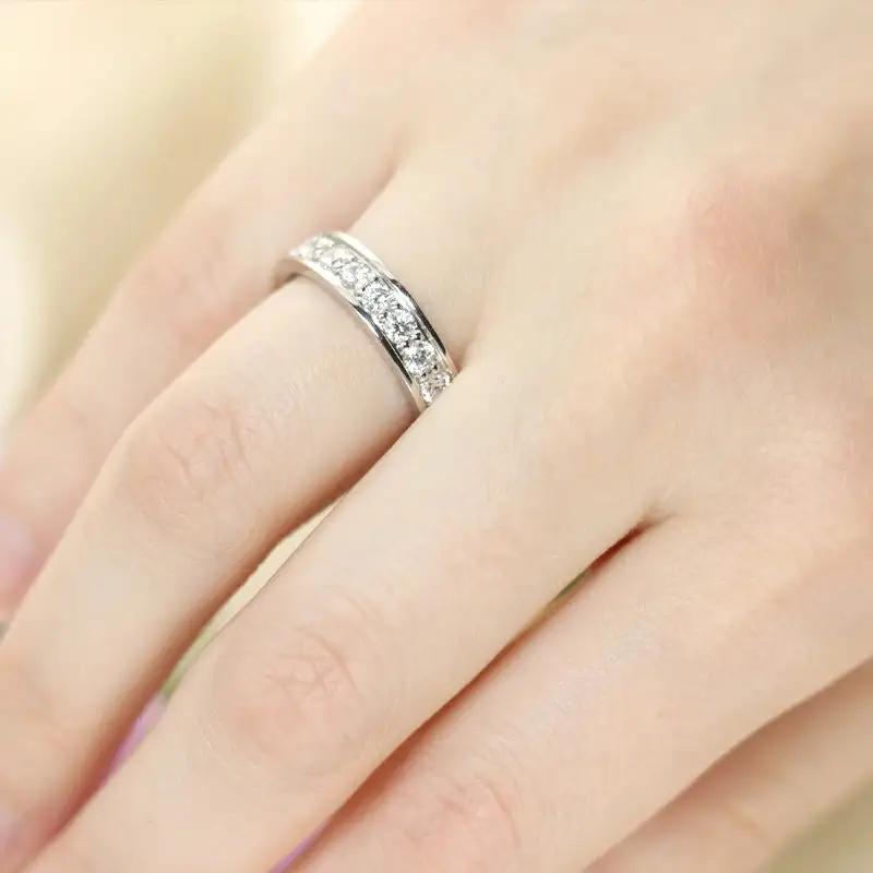 Pt950　1.50ct　ダイヤモンド　フルエタニティリング-R0410