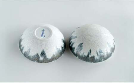 A25-376 有田焼 刷毛泡化粧ボンボニエール 松尾陶器