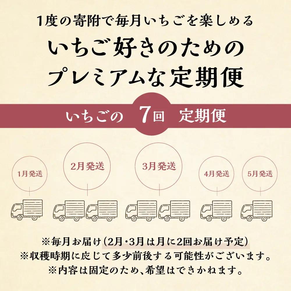 【プレミアム 定期便 全7回】【2027年1月より発送開始】自宅用 いちご 品種おまかせ 1kg (250g × 4p ） 7回｜フルーツ 果物 スイーツ 苺 いちご イチゴ しあわせ苺 サイズ バラ