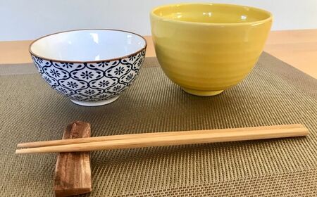 杏のチップの箸置き（5個セット）
