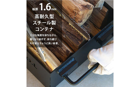M.O.L 極厚スチール製コンテナボックス タフコンL／フタなし MOL-X30L[VBZ004] キャンプ キャンプ用品 ギア アウトドア