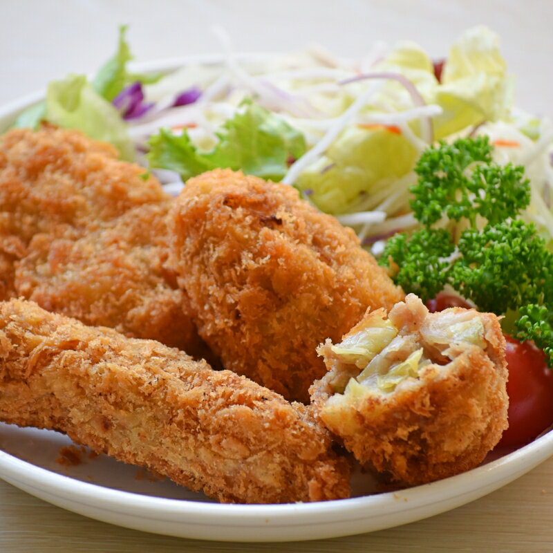 【ふるさと納税】素材と手作りにこだわったコロッケ・メンチカツのセット(熊野牛コロッケ：60g×5個×2袋、牛すじコロッケ：60g×5個×2袋、熊野牛メンチカツ：60g×3個×3袋) / コロッケ メンチカツ 揚げ物 惣菜 お惣菜 おかず