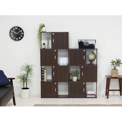 ふるさと納税 海南市 ラック 鍵付き 4段 ブラウン AKU101338402 |  | 02