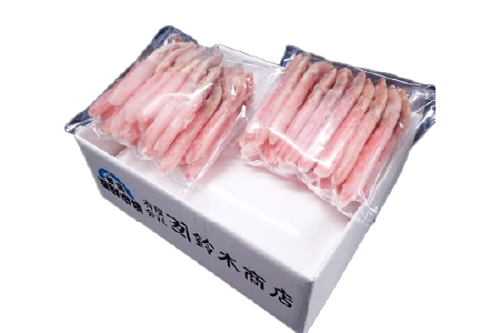 根室海鮮市場＜直送＞お刺身可！ずわいがに棒肉ポーション400g×2P(計38～48本) B-28077