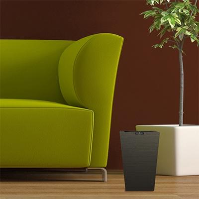 ふるさと納税 海南市 和歌山県海南市 バスク ダストボックス スクエア 7L ブラウン ソファの横に置きたい木目調ゴミ箱。 |  | 03