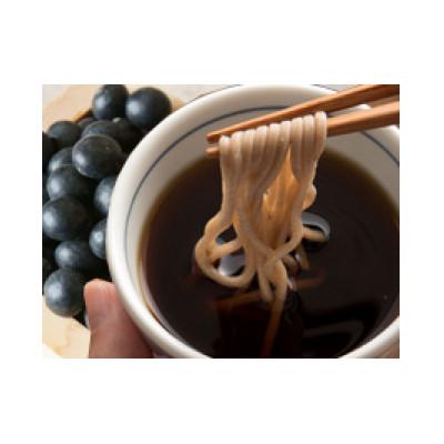 ふるさと納税 朝来市 丹波黒豆そば(半生)8人前※そばつゆ付|国内産玄蕎麦×丹波黒大豆　黒豆きなこの香ばしい薫 |  | 02