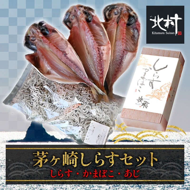 【ふるさと納税】茅ヶ崎しらす・かまぼこセット 練り製品 魚貝類 干物 アジ