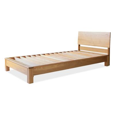 ふるさと納税 旭川市 旭川家具 MUKU工房オリジナル ムク ベッド シングル ナラ_02928
