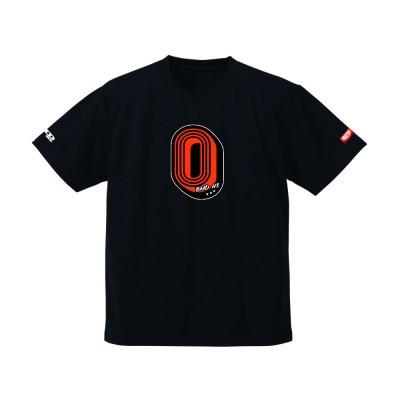 ふるさと納税 羽島市 JTTA公認　卓球ユニフォーム【男女兼用(ドライ):150サイズ】アルファベット　O　ブラック